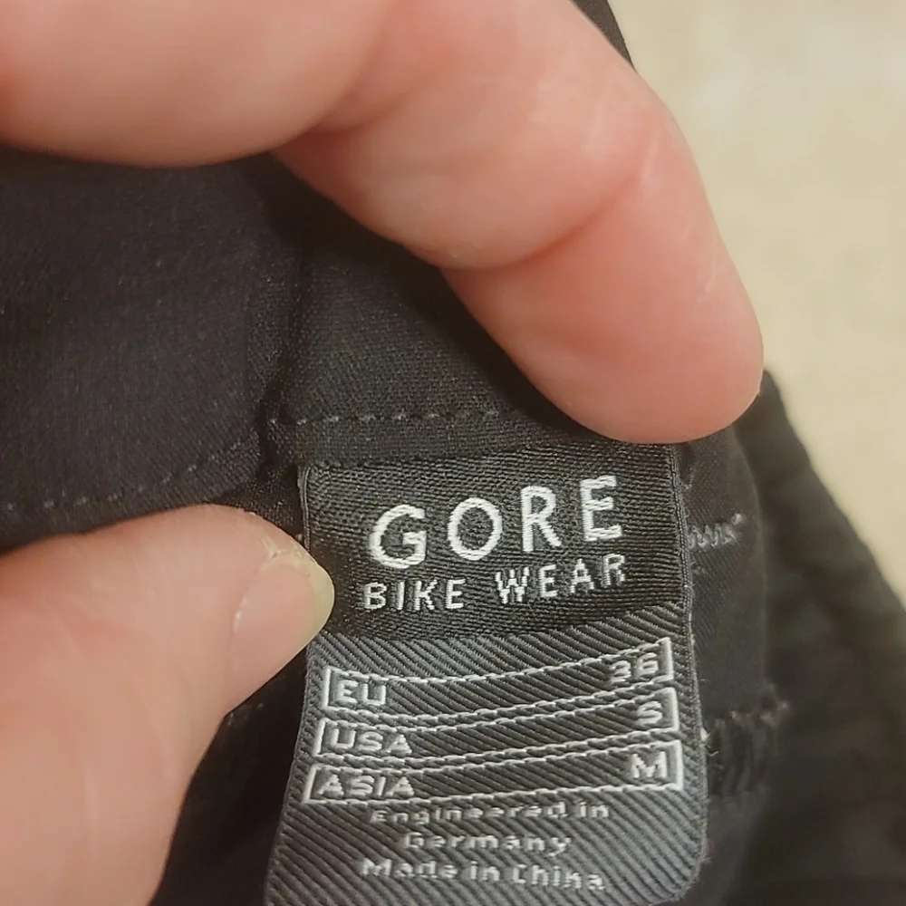 Gore Bike Wear black gore